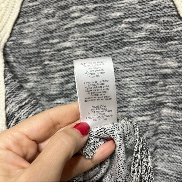 Anthropologie Dolan Knit Bell Sleeve Marled Sweater XS - Picture 8 of 9